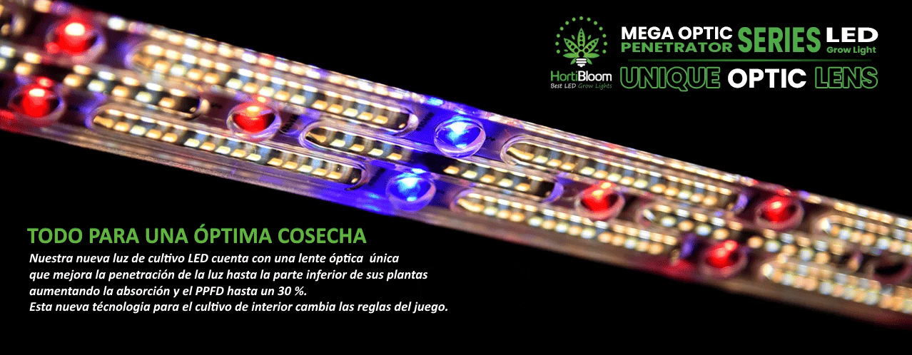 HortiBloom luces LED para cultivo interior profesional